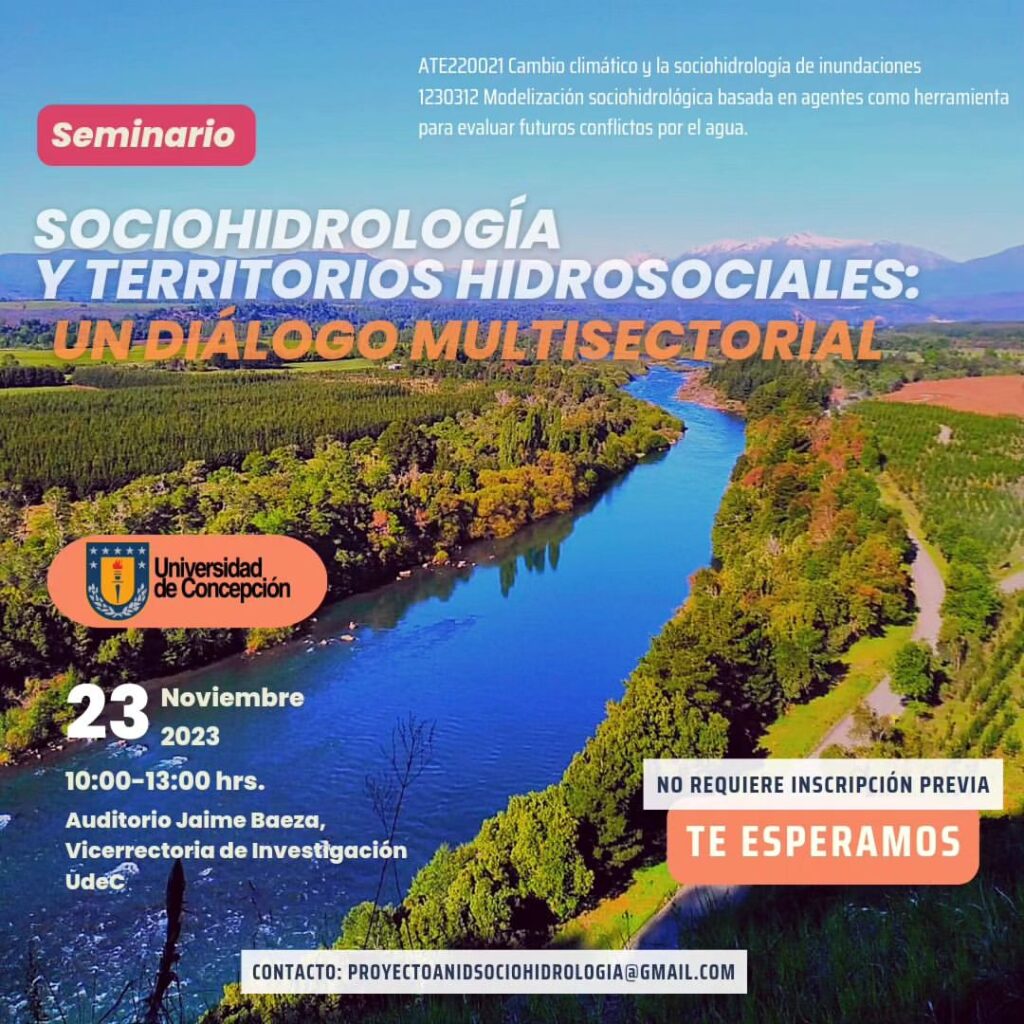 Seminario: Sociohidrología y Territorios Hidrosociales