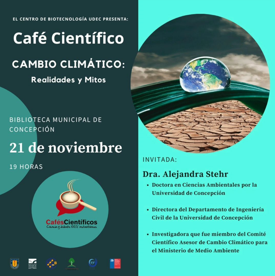 Café científico: Cambio Climático: Realidades y Mitos.